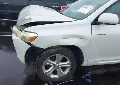 2008 Toyota Highlander Limited from USA, damaged, VIN JTEDS42A382012809